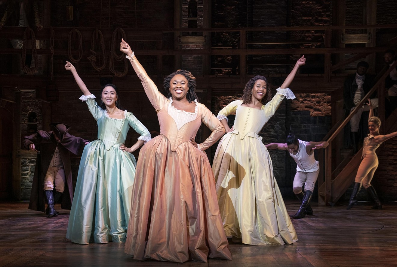Tony Award-winning musical Hamilton arrives at the Adrienne Arsht Center for the Performing Arts on Wednesday, March 13.